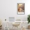 Stupell Industries Vintage Orange Paris Streets Floating Frame, design by Petal Prints Design